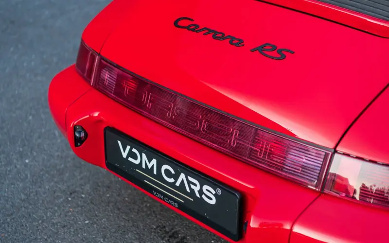 Porsche 964 Carrera RS * 32.500KM * Restauriert * Indisch Rot - 164605